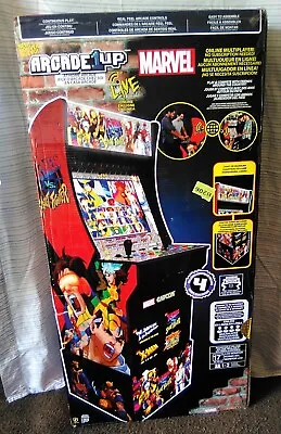 $650 • Buy NEW Arcade1Up X-Men Vs. Street Fighter With Riser FACTORY SEALED
