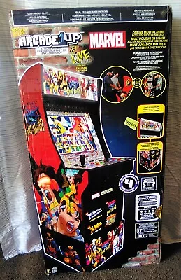 $650 • Buy NEW Arcade1Up X-Men Vs. Street Fighter With Riser FACTORY SEALED