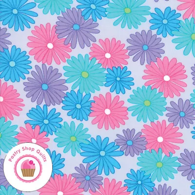 Moda FIDDLE DEE DEE 22380 13 Purple Pink Blue Floral ME & MY SISTER Quilt Fabric • $5.75