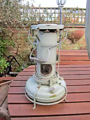 Vintage Aladdin Blue Flame Portable Paraffin Heater Converted To Electric • £49