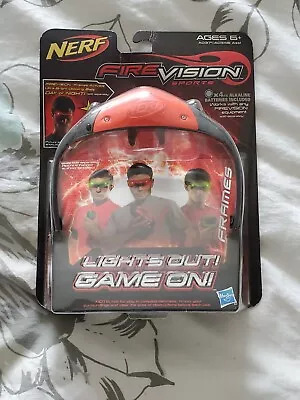 RARE Nerf Fire Vision Sports Red Frame Glasses  NEW IN PACK Ages 6+ • $16