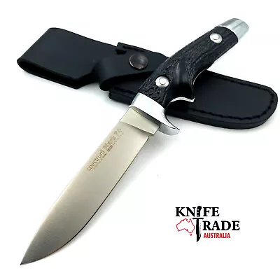 Linder 150712 Spectrum Mark 74 Hunting Knife + Sheath 440C German Steel Blade    • $126