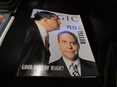 Magic Magazine For Magicians July 2001 Penn & Teller • $5.49