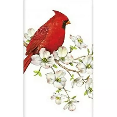 Mary Lake-Thompson Cardinal Dogwood Flowers Flour Sack Kitchen Towel Bagged  • $10.50