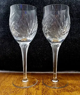 $39.99 • Buy Waterford Marquis Crystal Water Goblets Glasses – Set Of 2 Excellent Condition 