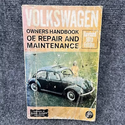 Volkswagen VW Fastback Bug Bus Beetle 1949-1968 Tune-up Service Repair Manual • $19.95