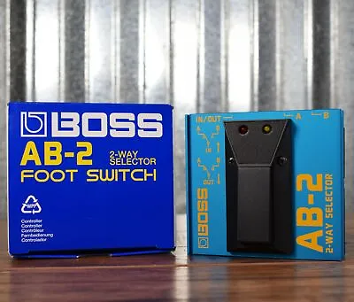 Boss AB-2 A/B Selector Switch Guitar Effect Pedal • $67.99