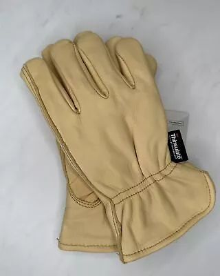 Work Gloves Men’s /Lined 3M Thinsulate /XL !WATER REPELLENT LEATHER! • $13