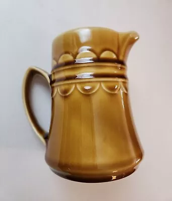 Homer Laughlin Golden Harvest Creamer - Pottery Gold Brown Amber - Unused • $20