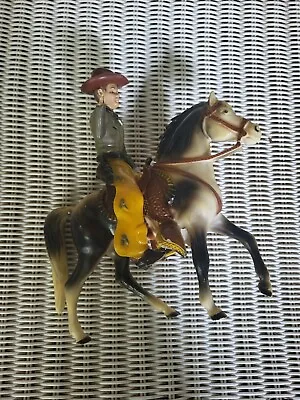 Old Western Horse And Cowboy • $15