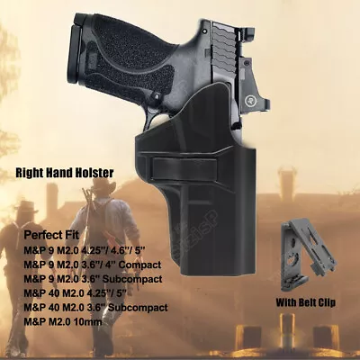 Holster For S&W M&P 9mm.40 Full-Size MP 9 M2.0 Compact MP 9 M2.0 CORE PRO MP40 • $20.99