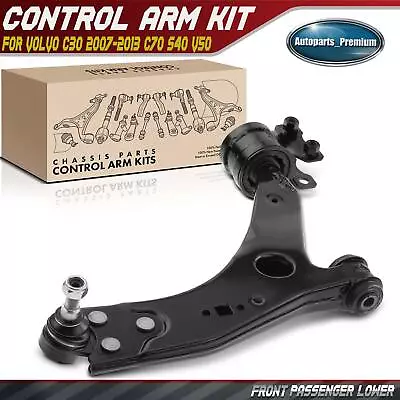 Front Right Passenger Lower Control Arm W/ Ball Joint For Volvo C30 C70 S40 V50 • $58.99