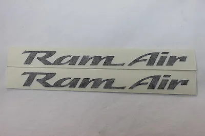 93-02 Trans Am WS6 Ram Air Hood Decals Pair Black • $34.95