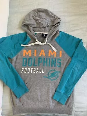 Miami Dolphins Women’s Lightweight Hooded Sweatshirt Size Small • $15