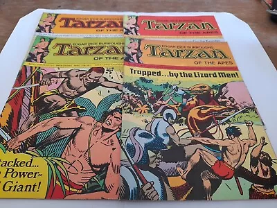 4 Tarzan Fortnightly Comics  1973 • £6.99