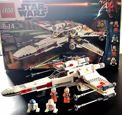 £54.99 • Buy LEGO Star Wars: X-Wing Starfighter 9493 (100% Complete) Instructions + Box ✅