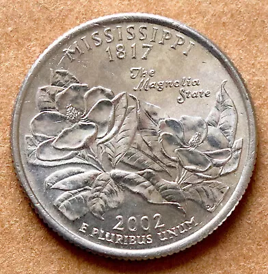 2002 D Mississippi State Quarter • $1.55