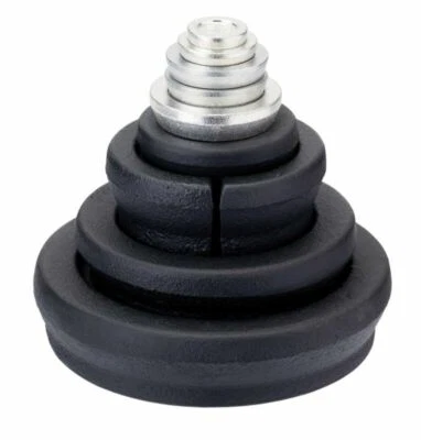 £39.95 • Buy 10 Piece Cast Iron Stacking Metric Chrome Weights Weight Set Balance Scales