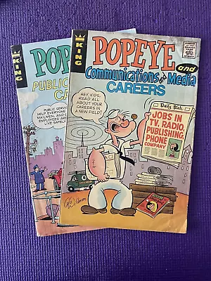 Vintage Lot Of (2) King Comics Popeye • $6.99