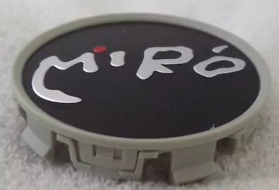 Miro Wheels Black / Grey Custom Wheel Center Cap Caps # 36-13 / 6768640 / 5 • $29.21