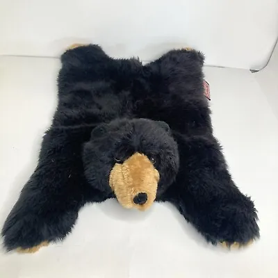 $33.11 • Buy Coleman Black Bear Faux Fur Bear Skin Rug Plush Large Soft Plush Stuffed Animal