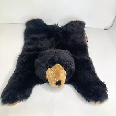 $33.11 • Buy Coleman Black Bear Faux Fur Bear Skin Rug Plush Large Soft Plush Stuffed Animal