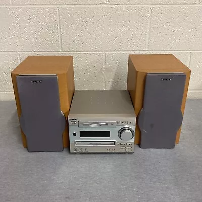 Sony Mini Hi-Fi System DHC MD333 HCD MD333 MD/CD/Tuner MiniDisc • $199.99