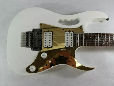 Gold Mirror Front Route HXH HH Pickguard Fits* Ibanez (tm) Jem JR • $42.99