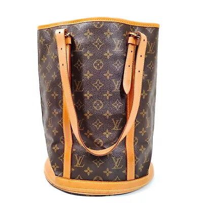 Louis Vuitton LV Tote Bag  Bucket GM Brown Monogram 3112950 • $96