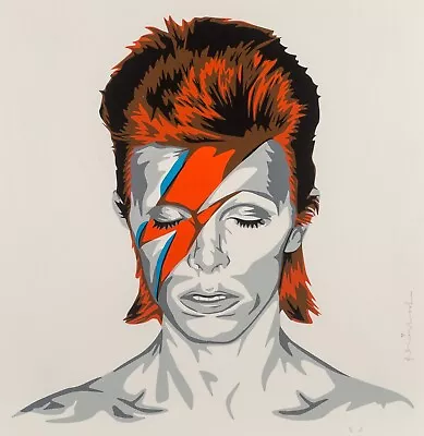 NEW DAVID BOWIE Graffiti Art Poster Print Wall Art Canvas FREE SHIPPING • $26.96