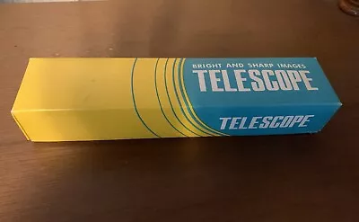 Vintage Telescope 30x30 Vintage Focal Hand Held - Made In Japan - In Box • $14