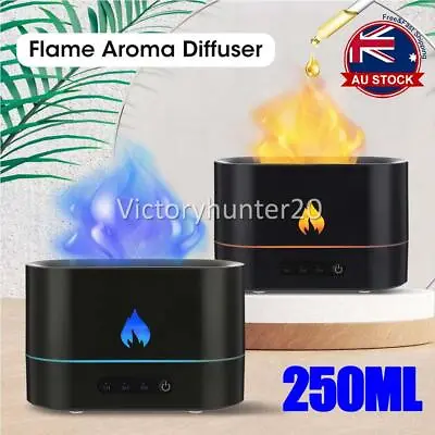 $25.99 • Buy Fire Flame Diffuser Humidifier Essential Oil Diffuser For Home,Office,Spa,Gym AU