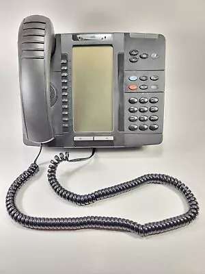 Mitel 5320 IP Phone Good Condition  With Handset Base Curly Cord • $14.46