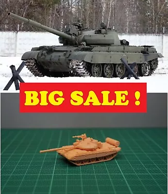 1/144 Russian T-62M Main Battle Tank (fine Detail) Resin Kit • $9.80