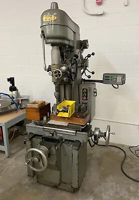 Moore Model 1-1/2 Jig Borer Boring Machine With Digital Read Out & Tooling • $2495