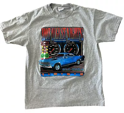 NWOT Vintage Hot August Nights 1998 Classic Car Large Grey Crewneck TShirt • $12.25