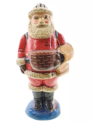 $310 • Buy 2017 Vaillancourt Folk Art Limited Edition Chalkware Santa #131 1/1 On EBay