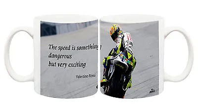 Juko Valentino Rossi Quote 1277 Moto GP Racing Coffee Tea Cup • £9.95