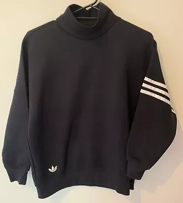 Adidas Adicolor Neuclassics Women’s Black Oversized High Neck Sweater – 2xs-xs • $35