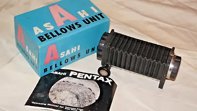 Asahi Pentax Macro Bellows Unit  M42 Mounts. Boxed. • £18.95