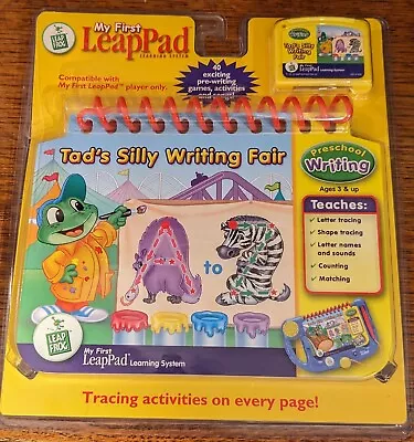 MY FIRST LEAPPAD- Tod's Silly Writing Fair -- NIP • $5