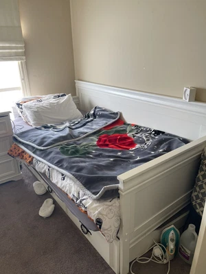 $180 • Buy Double Sofa Bed Frame /Drawer Set And In-built Storage