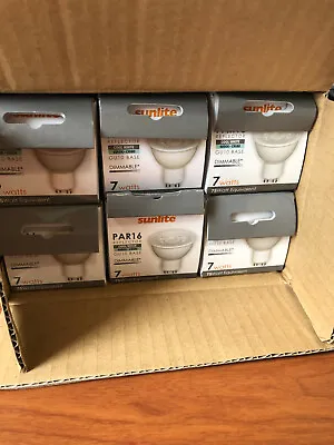 Sunlite Bulbs 7 Watts PAR16 Dimmable Lights (6 Pack) • $25
