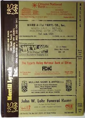 Elkins West Virginia City Directory 1987 (Randolph County WV) R.L. Polk & Co. • $24.95