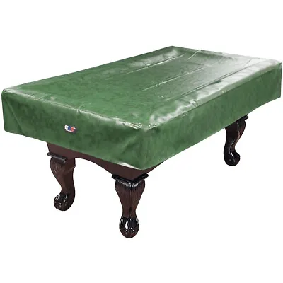 USED. Heavy Duty Leatherette Pool Table Cover - Green 7ft. • $27.49