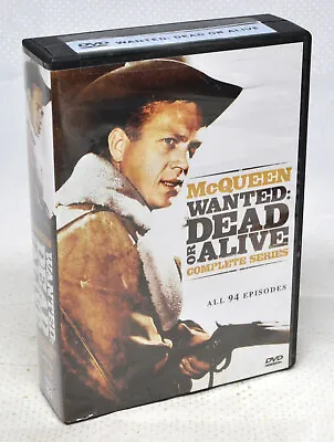 McQueen WANTED: DEAD OR ALIVE COMPLETE SERIES All 94 Episodes 3 Seasons 11 DVDs • $19.95