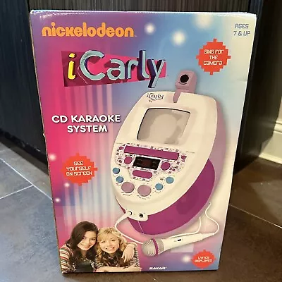 Nickelodeon ICarly CD Video Karaoke System Machine CD+G 2010 NIB Rare • $247.50