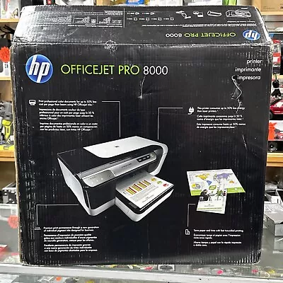 HP Officejet Pro 8000 Wireless Color Inkjet Printer In Box NEW FREE SHIPPING‼️ • $299.99