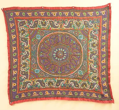 A Rare Antique Kirman Embroidery Paisley Shawl • $149