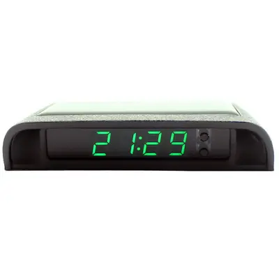 Car Accessories Clock Internal Stick-On Digital Watch Solar Power W/Night Light • $22.40